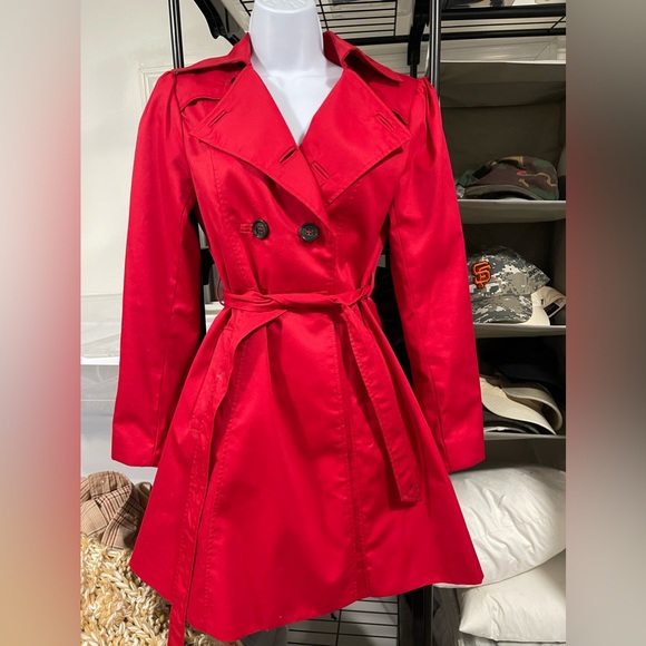 H&M Jackets & Blazers - Red trench coat